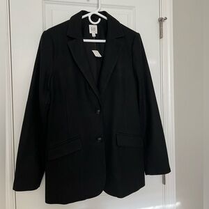GAP Tall Black Wool Blazer
